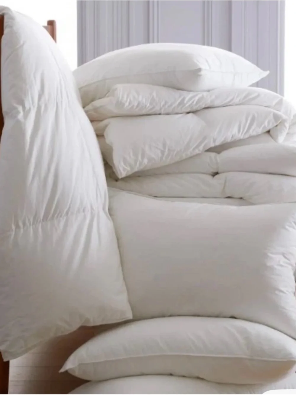 Quince Ultra-Warm Comforter in White NWT King